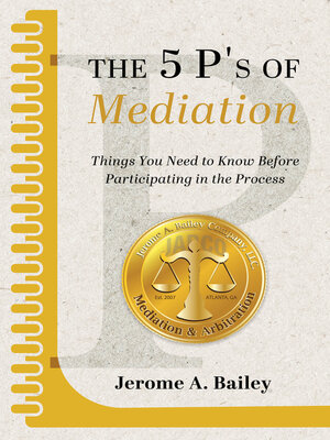 cover image of The 5 P's of Mediation